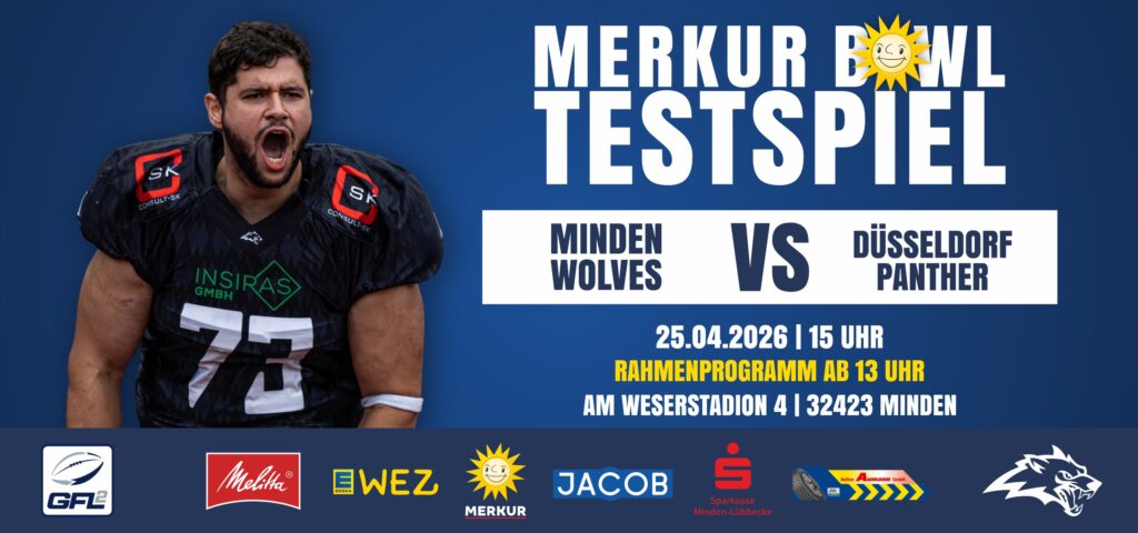 Gameday incoming – Merkur Bowl! 🐺🔥