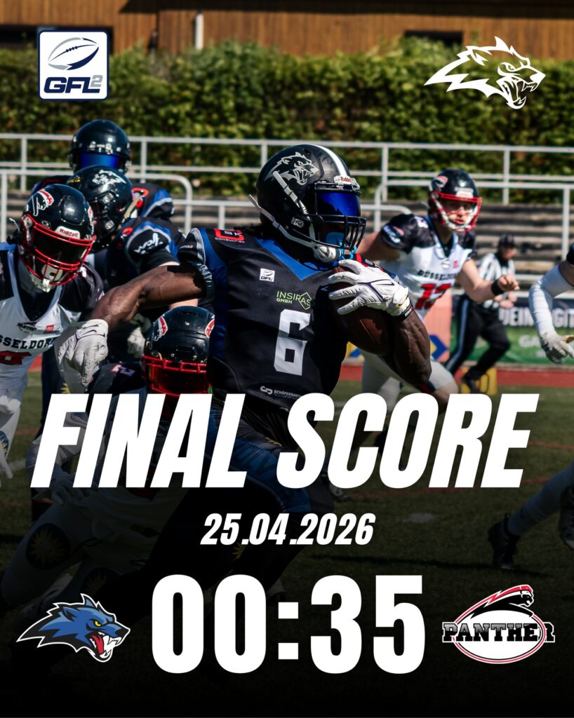 Minden Wolves 0:35 Düsseldorf Panther
