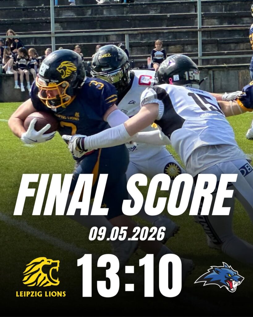 Leipzig Lions 13:10 Minden Wolves
